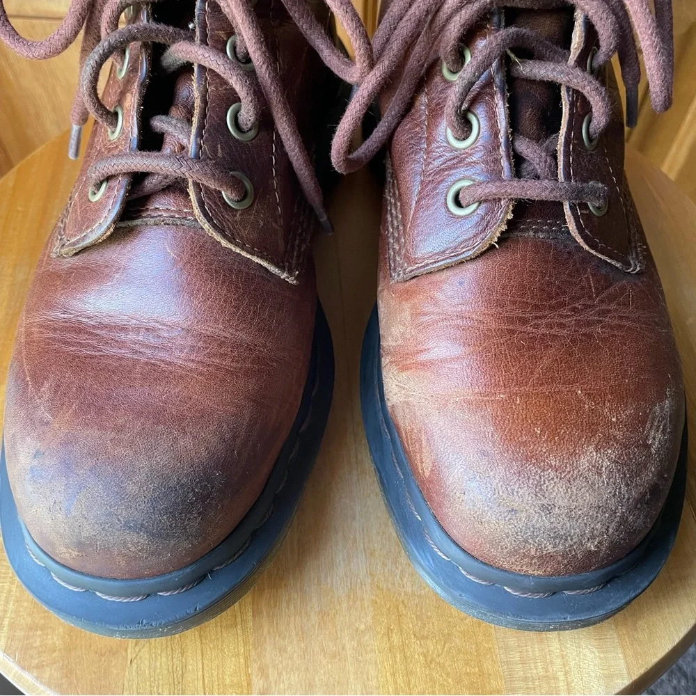 Vintage Dr. Doc Martens 23164 The Original Brown AirWair Mens 5 Womens 6
